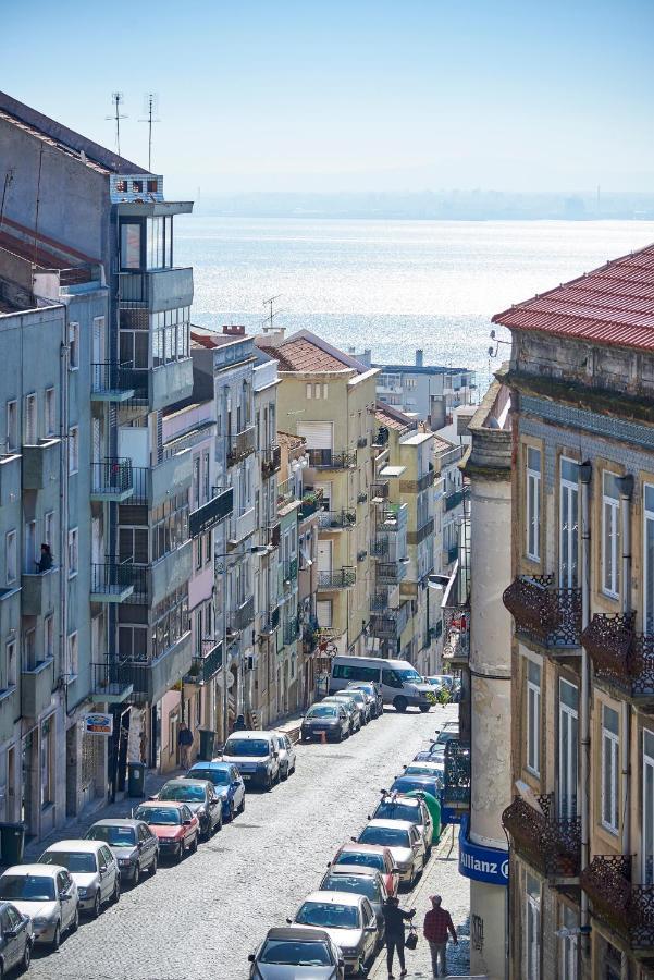 Terrace With River View Lisbon Bagian luar foto