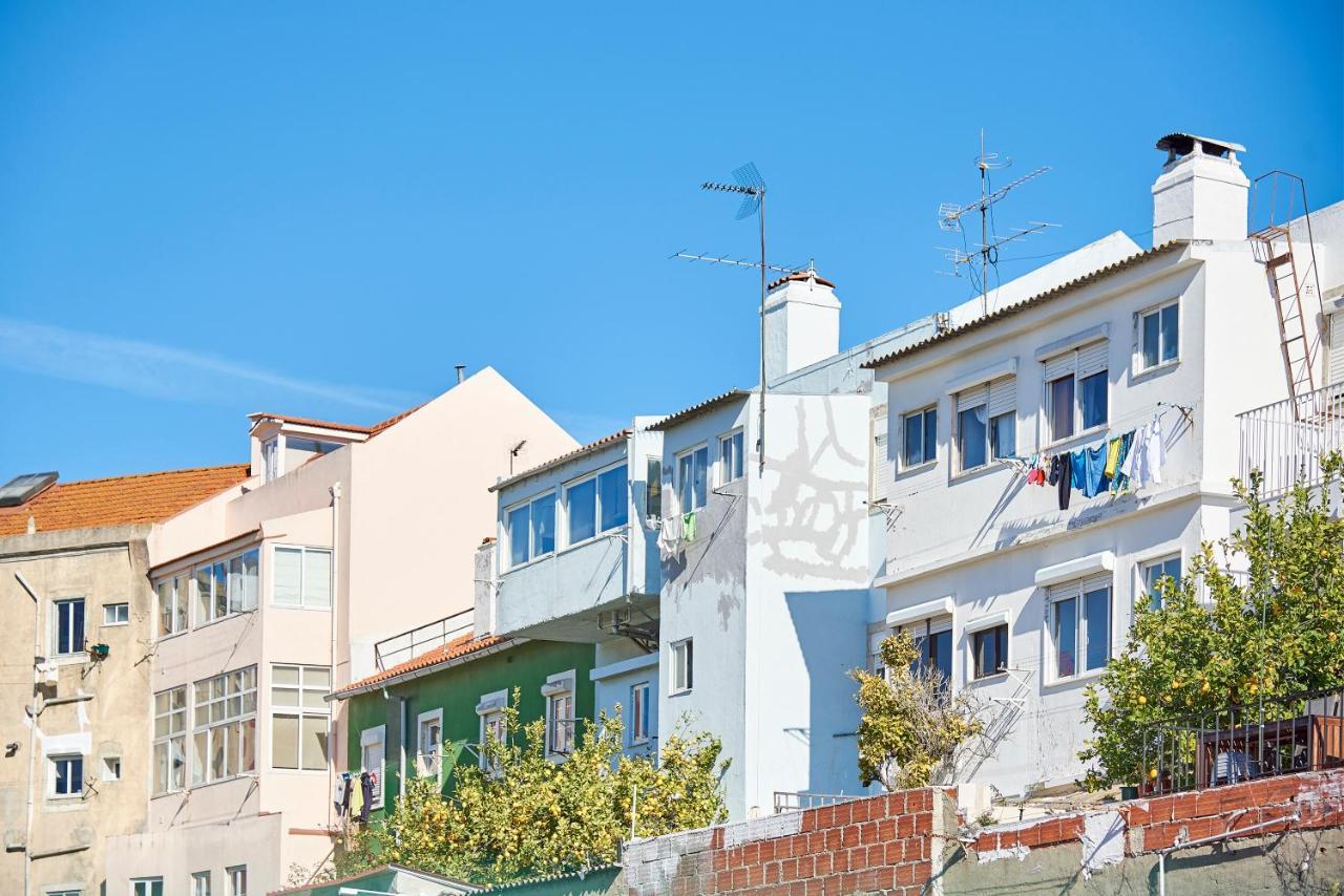 Terrace With River View Lisbon Bagian luar foto
