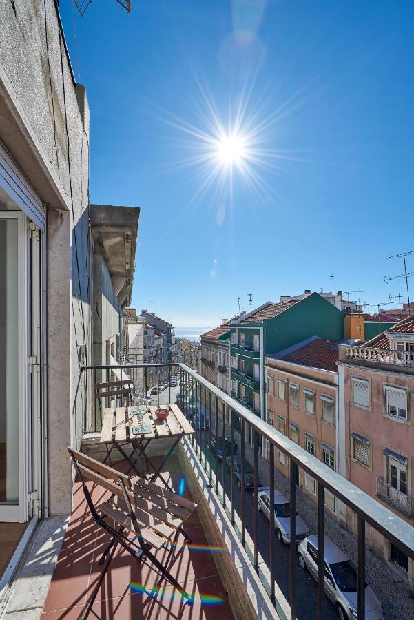 Terrace With River View Lisbon Bagian luar foto